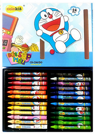 Sáp màu Colokit Doraemon CR-C06/DO